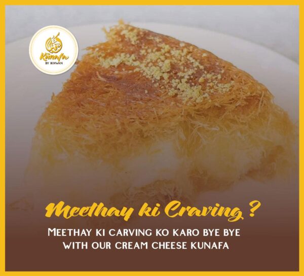 Cream & Cheese Kunafa